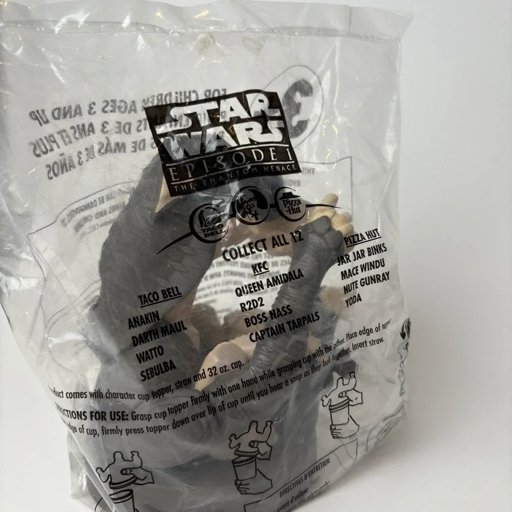 Sebulba Star Wars Episode 1 KFC Pizza Hut Taco Bell Cup Topper 1999